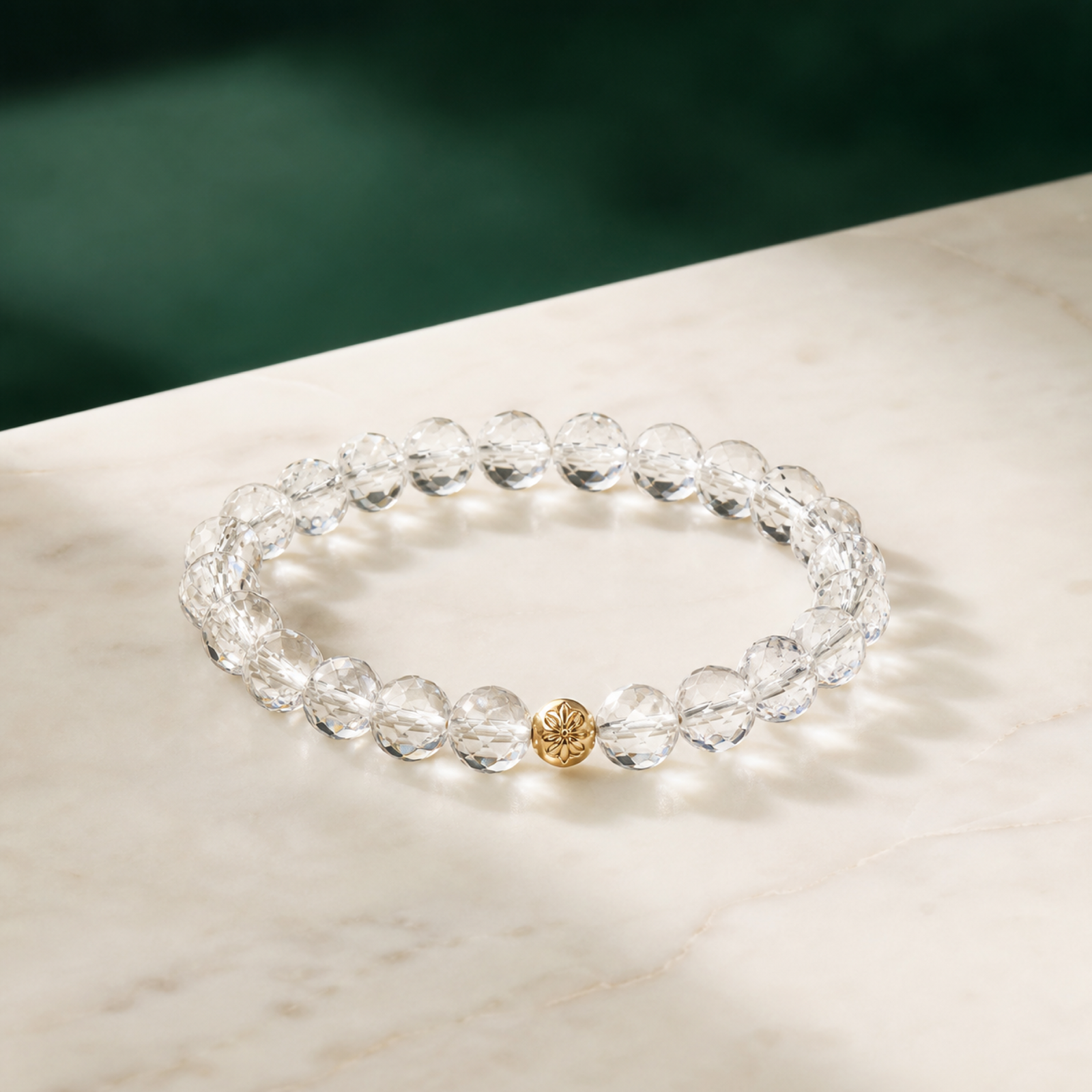Rock Crystal Cut, Bracelet by NoorKara