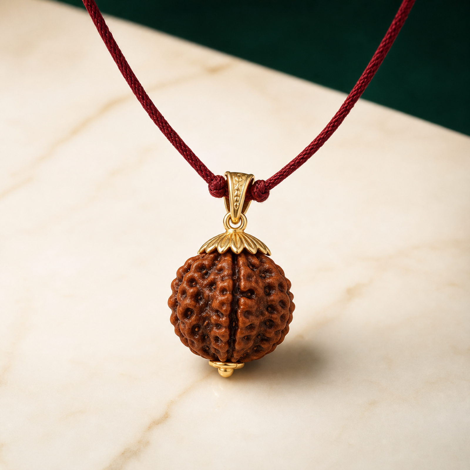 4 Mukhi, Rudraksha by NoorKara