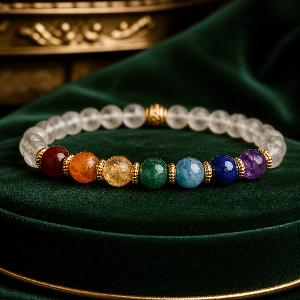Seven Chakra bracelet by NoorKara