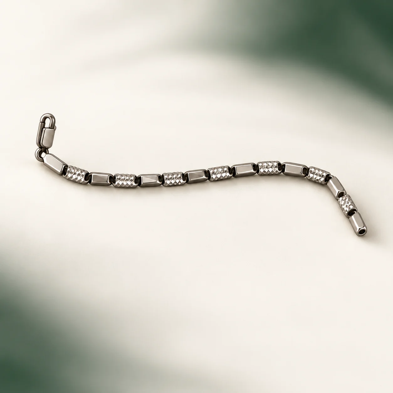 Bevelled Bar Bracelet by NoorKara