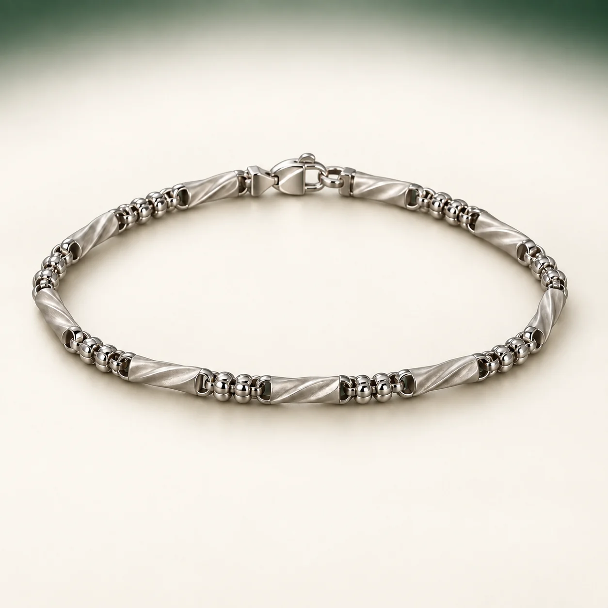 Twisted Bar Bracelet by NoorKara