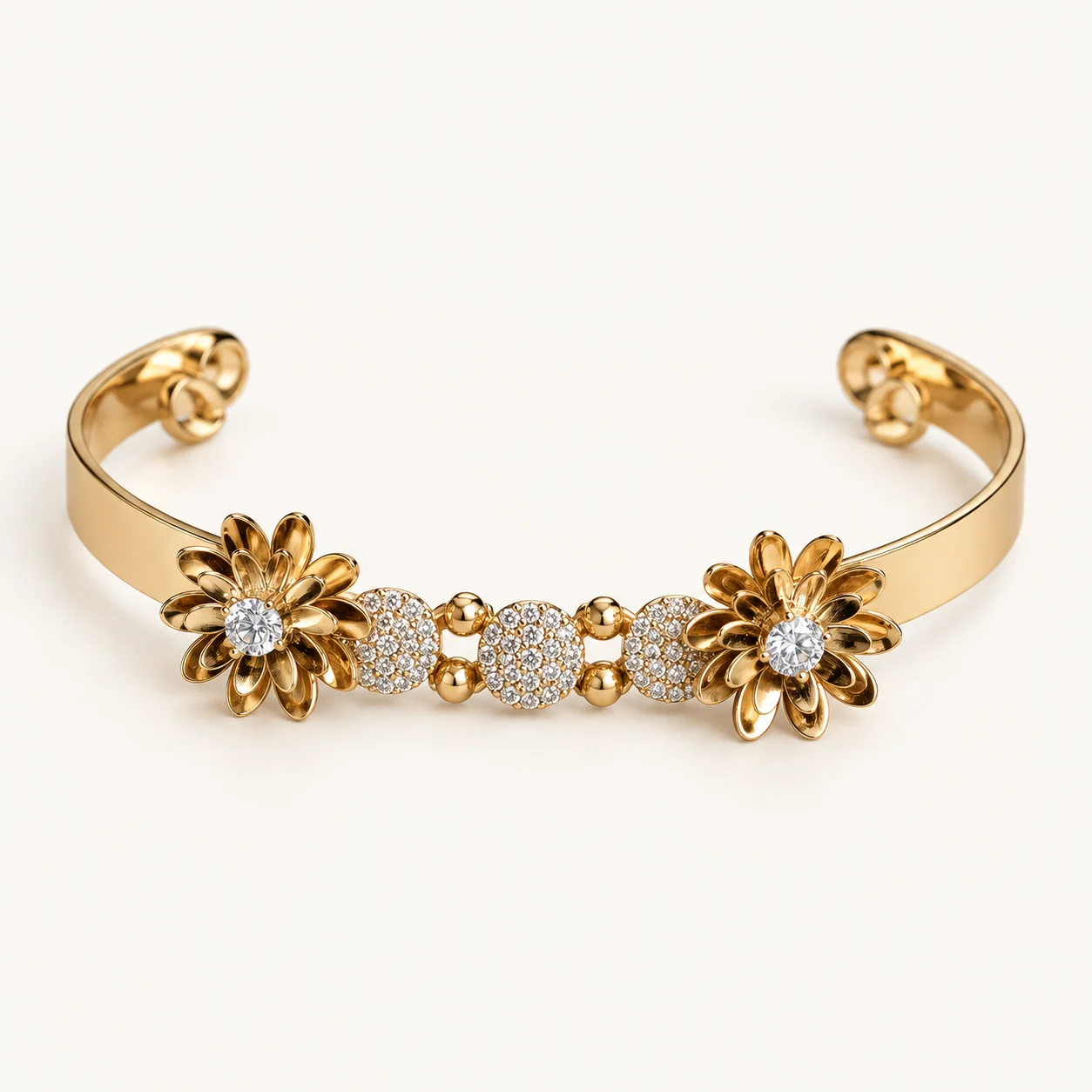 Twin Flower Cuff by NoorKara